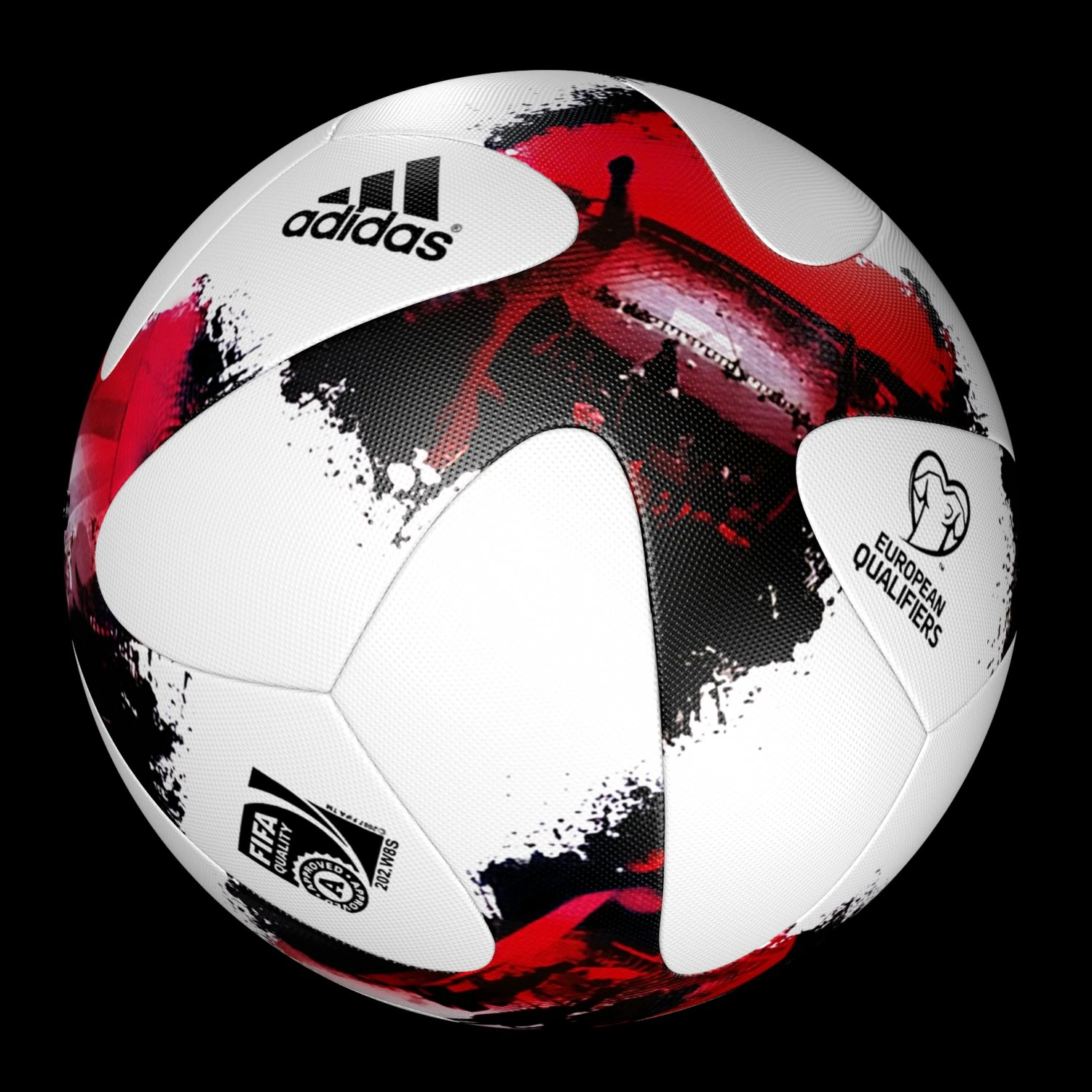 adidas official qualifier ball 2017 3D Model .c4d .max .obj .3ds .fbx .stl .blend