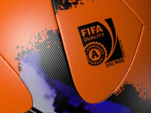 adidasofficialqualifier ball 2017 black and orange 3D Model