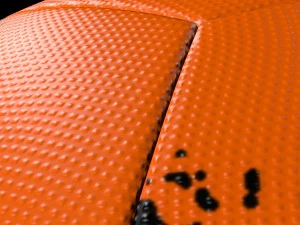 adidasofficialqualifier ball 2017 black and orange 3D Model