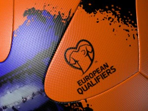 adidasofficialqualifier ball 2017 orange and white 3D Model