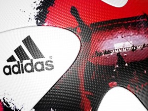 adidasofficialqualifier ball 2017 orange and white 3D Model