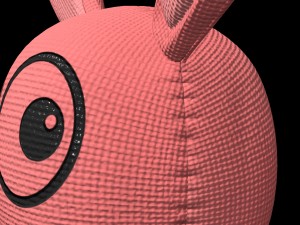 blue and pink bunny toys Modèle 3D