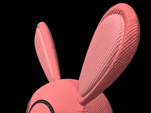 blue and pink bunny toys Modèle 3D