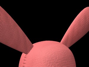 blue and pink bunny toys Modèle 3D