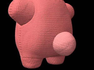 blue and pink bunny toys Modèle 3D