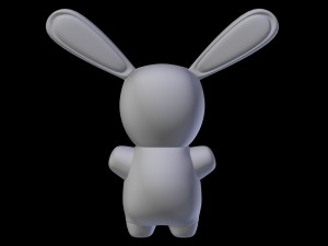 blue and pink bunny toys Modèle 3D