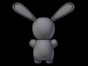 blue and pink bunny toys Modèle 3D