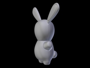 blue and pink bunny toys Modèle 3D