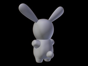 blue and pink bunny toys Modèle 3D