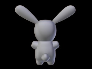blue and pink bunny toys Modèle 3D