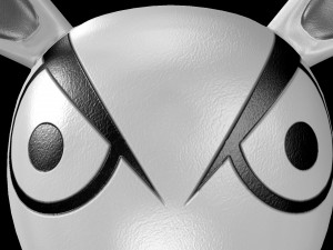 evil bunny Modelo 3D