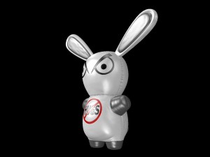 evil bunny Modelo 3D