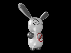 evil bunny Modelo 3D
