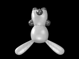 evil bunny Modelo 3D