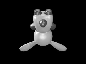 evil bunny Modelo 3D