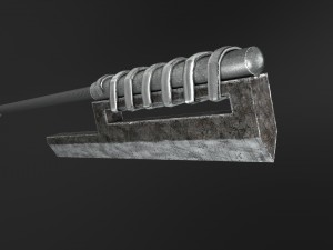 one hit sword Modelo 3D