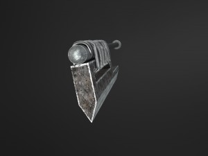 one hit sword Modelo 3D