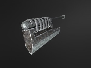 one hit sword Modelo 3D