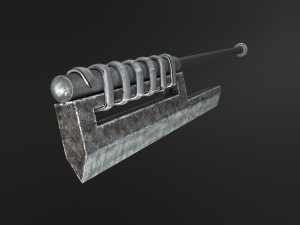 one hit sword Modelo 3D