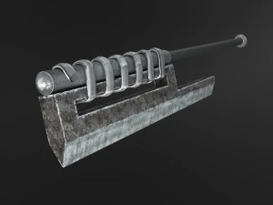 jedno trafienie mieczem Model 3D