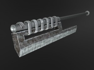 one hit sword Modelo 3D