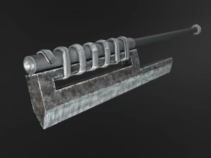 one hit sword 3D Model