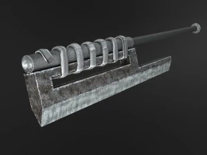 one hit sword 3D Model