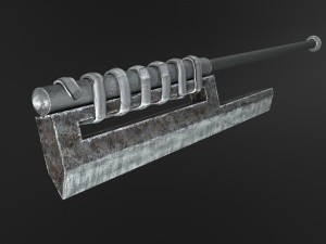 one hit sword Modelo 3D