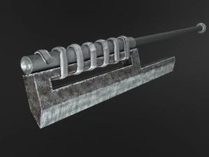 one hit sword 3D Model