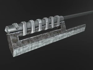 one hit sword 3D Model