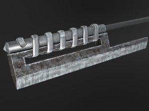 one hit sword Modelo 3D