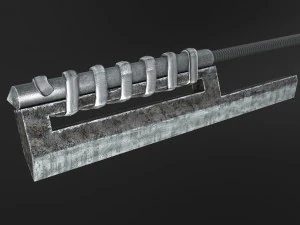 one hit sword 3D Model