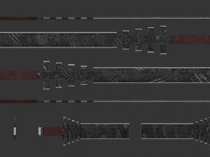 karanlık bı&ccedil;ak 3D Model