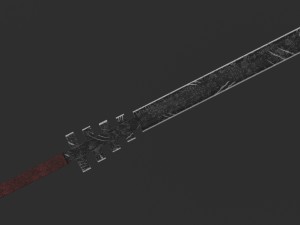 dark blade 3D Model
