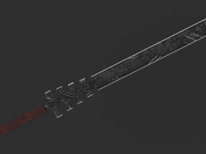 dark blade 3D Model