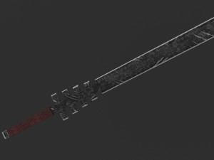 dark blade 3D Model