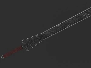 dark blade 3D Model
