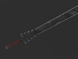 dark blade 3D Model