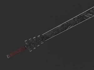 dark blade 3D Model