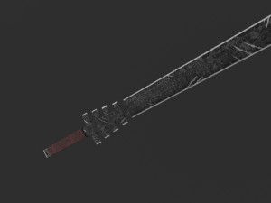 dark blade 3D Model