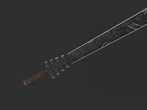 dark blade 3D Model