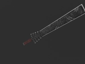 dark blade 3D Model