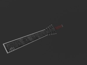 dark blade 3D Model