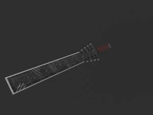 dark blade 3D Model
