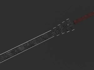 dark blade 3D Model