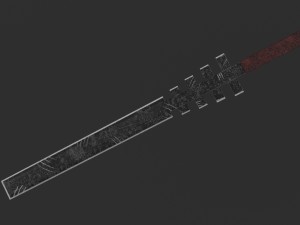 dark blade 3D Model