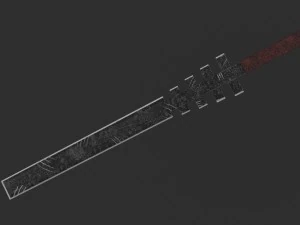 dark blade 3D Model