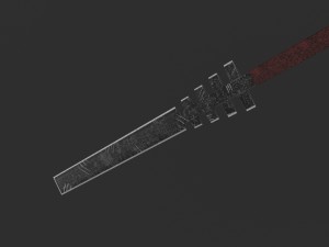 dark blade 3D Model