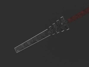 dark blade 3D Model
