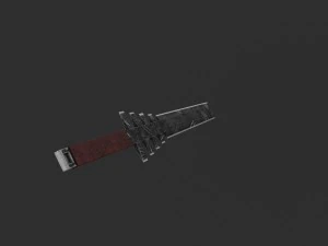 dark blade 3D Model
